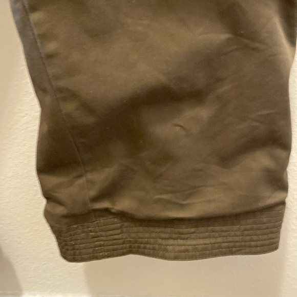 Banana Republic Twill Off The Shoulder Brown Jumpsuit - Picture 7 of 9